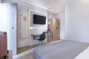 Posteľ alebo postele v izbe v ubytovaní 9 Luxury Rooms