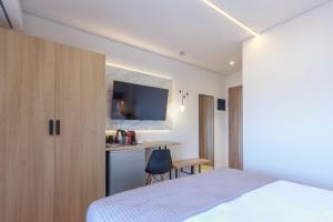 Posteľ alebo postele v izbe v ubytovaní 9 Luxury Rooms