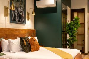 Voodi või voodid majutusasutuse Celestino Boutique Hotel & Spa toas