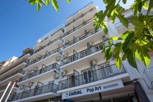a view of the front of a hotel at Casual Pop Art Benidorm in Benidorm