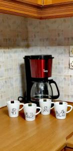 Coffee and tea making facilities at On the road house