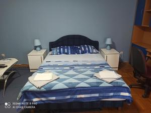 Postel nebo postele na pokoji v ubytování Seosko domaćinstvo Joksimović