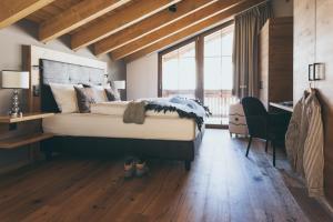 Posezení v ubytování PUR Suites & Chalets
