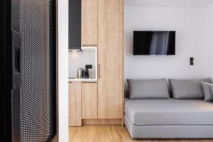 Posezení v ubytování Kentro Luxury Suites
