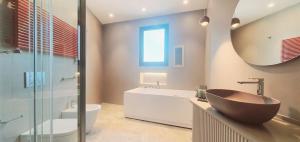 Ванная комната в Solmaris Tropea Rooms & Suites