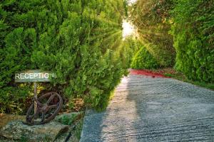 A garden outside Ktima Nikola