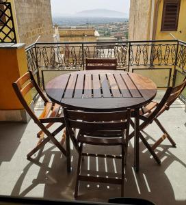 Balkoni atau teres di Camurría Sicily home