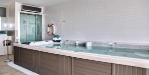 Kúpeľňa v ubytovaní Villa Molinar