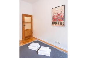 Posteľ alebo postele v izbe v ubytovaní Old Town Market Place Apartment + 37 fotografií