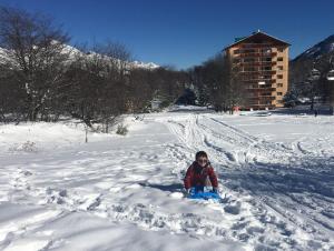 Apartamento Termas de Chillán v zimě