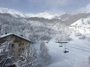 Apartamento Termas de Chillán v zimě