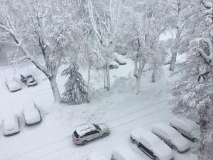 Apartamento Termas de Chillán v zimě