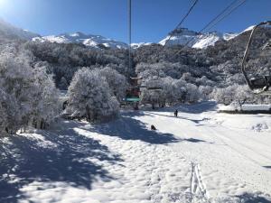 Apartamento Termas de Chillán v zimě