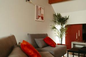Część wypoczynkowa w obiekcie La Villetta SPA -logement atypique