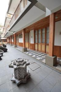 Ruang duduk di Hotel Loreto