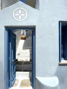 Kúpeľňa v ubytovaní Little Symi House
