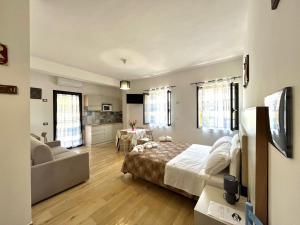 Posteľ alebo postele v izbe v ubytovaní Bellavista Rooms