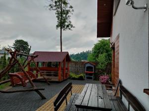 Detský kútik v ubytovaní Domki i Pokoje u Borsa