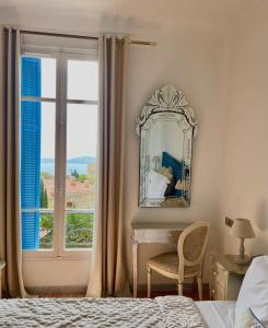 Letto o letti in una camera di Hotel Normandy