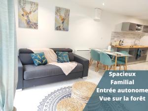 Posedenie v ubytovaní L'escapade.T2 ☆ Jardin ☆ Spacieux ☆ Calme