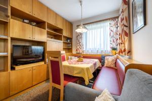 Kuchyň nebo kuchyňský kout v ubytování Appartement Weitsicht