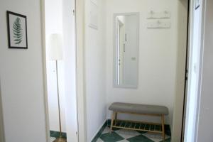 Koupelna v ubytování Apartman Laura
