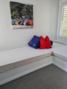 Ein Bett oder Betten in einem Zimmer der Unterkunft Villa 36