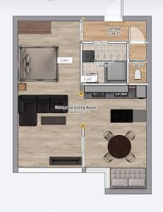 Kuchyňa alebo kuchynka v ubytovaní Appartement de 50m2 à 2 pas du port et plage!
