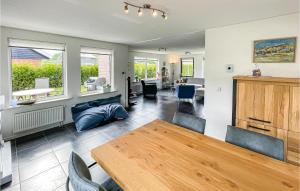 Posezení v ubytování Landhuis Stins