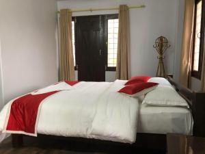 Letto o letti in una camera di Hotel Bhagya