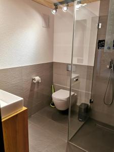 Koupelna v ubytování Ferienwohnung Viktoria