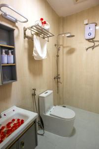 Koupelna v ubytování Finolhu Dhigurah