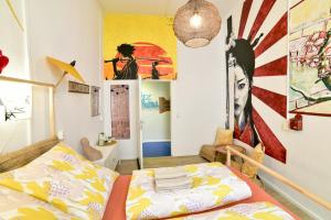 Cama ou camas em um quarto em Kiez Hostel Berlin