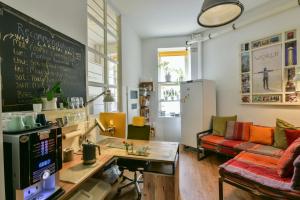 Posezení v ubytování Kiez Hostel Berlin