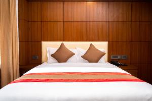 Hotel Kailash Kutee客房内的一张或多张床位