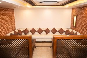 Posezení v ubytování Hotel Kailash Kutee