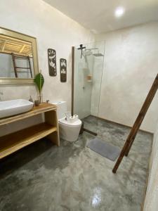 Koupelna v ubytování KALUME' Eco Boutique Resort-Adult only