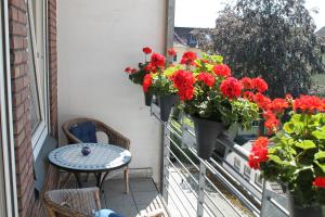 Balkón nebo terasa v ubytování Hotel Windthorst