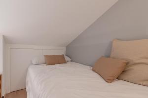 Postel nebo postele na pokoji v ubytování Exclusive Penthouse in PLaza La Merced