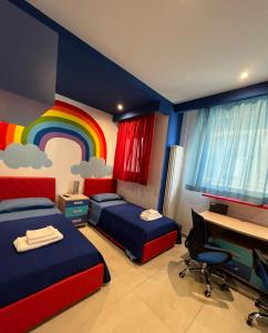A bed or beds in a room at Samcri Luxury Home