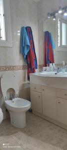 Kúpeľňa v ubytovaní Rooms Pineda