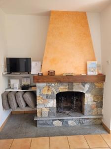 TV a/nebo společenská místnost v ubytování Casa Festivity