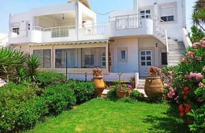 A garden outside Marina Villa