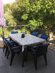 Balkón nebo terasa v ubytování Apartman Noemi + 15 fotografií