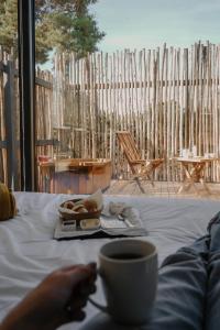 Balkón nebo terasa v ubytování Quisquito Lodge & Spa - Punta de Lobos - Tina 24 Hrs