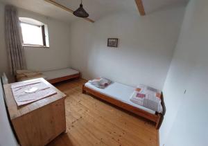 Posteľ alebo postele v izbe v ubytovaní Apartmán U Kaštanu