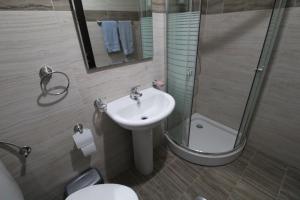 Koupelna v ubytování Apart hotel St.Pijerre
