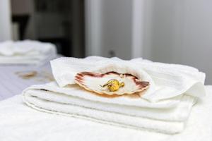 Ένα ή περισσότερα κρεβάτια σε δωμάτιο στο JMJ apartmaji Piran +35 φωτογραφίες