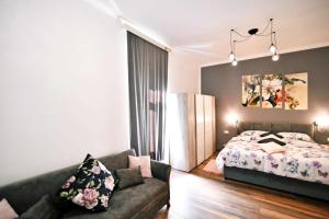 Postel nebo postele na pokoji v ubytování Apartment Carissima-Direct on sea, Lovran-Opatija