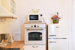 Kuchyň nebo kuchyňský kout v ubytování Apartment Carissima-Direct on sea, Lovran-Opatija
